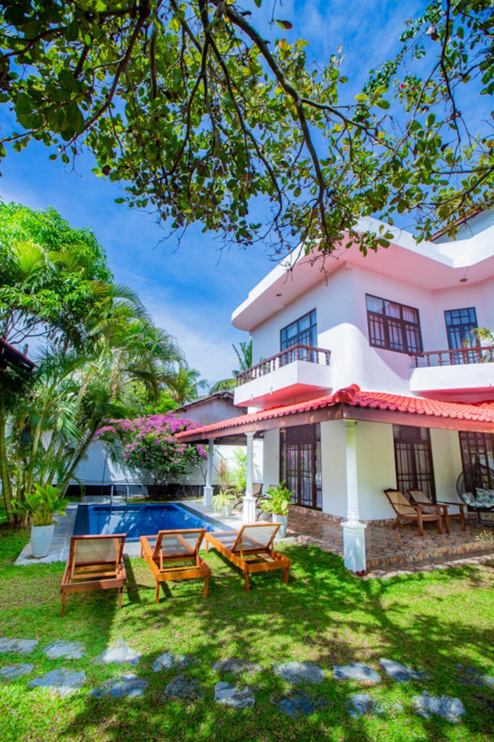 Nibbana Mirissa Hotel Bagian luar foto
