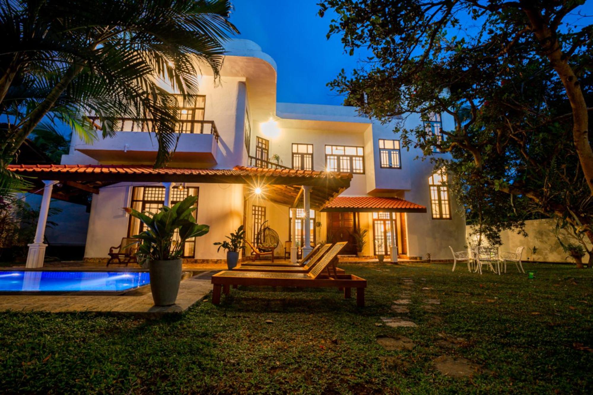 Nibbana Mirissa Hotel Bagian luar foto