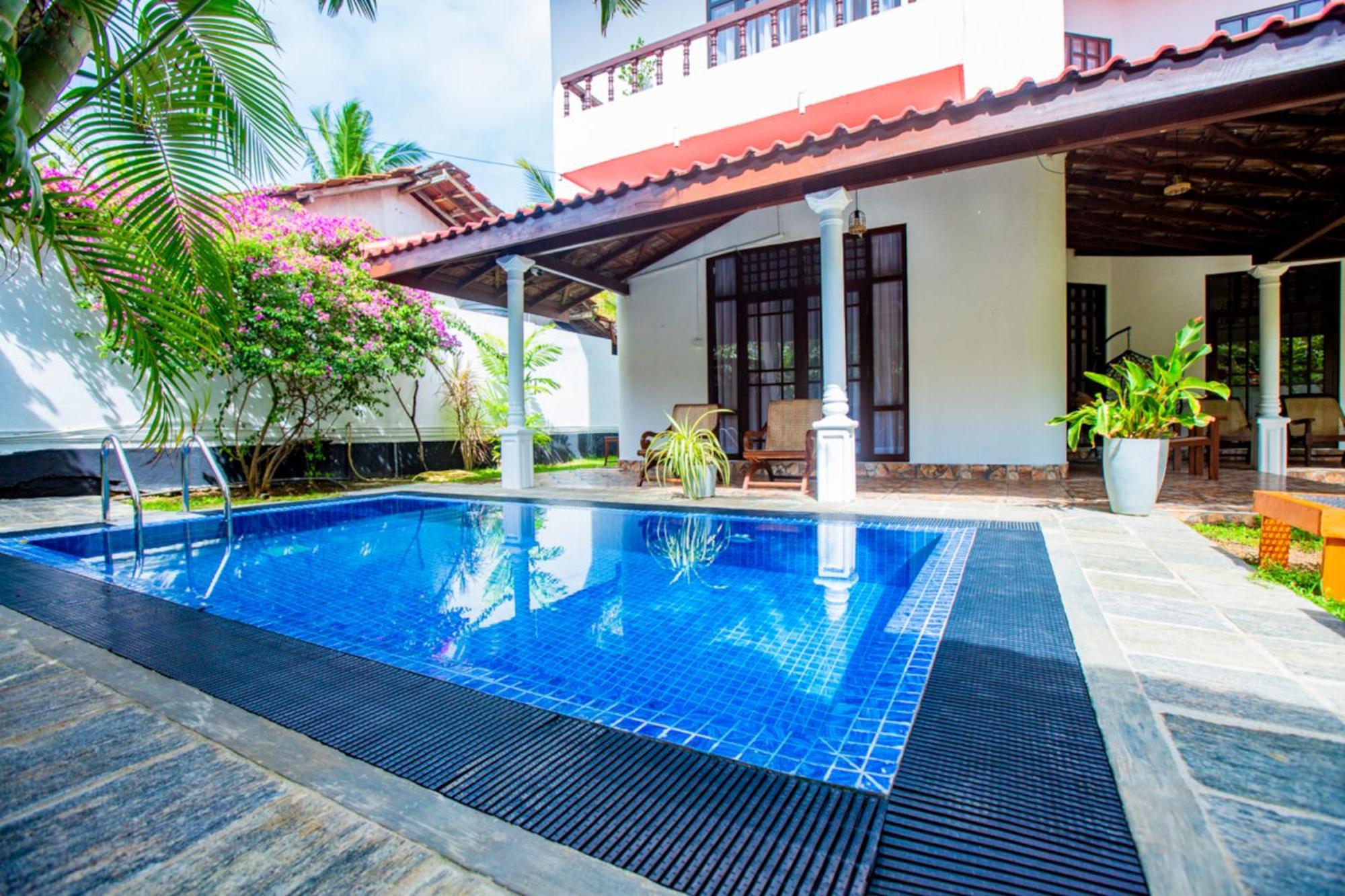 Nibbana Mirissa Hotel Bagian luar foto