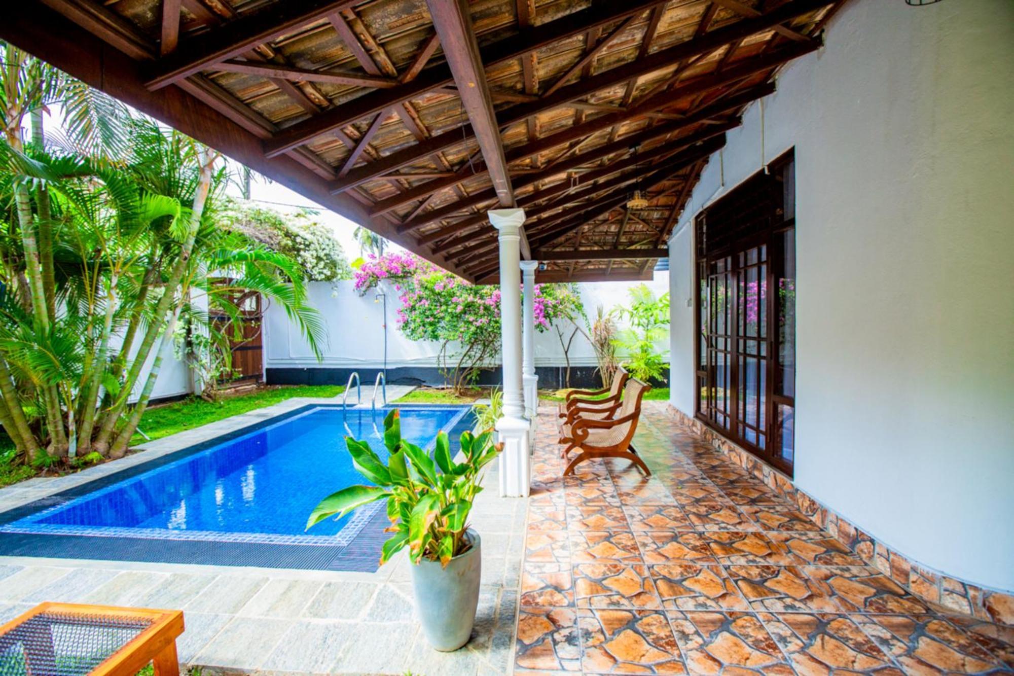 Nibbana Mirissa Hotel Bagian luar foto